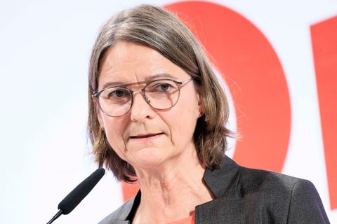 DGB-Landesvorsitzende Katja Karger fehlt etwas im Koalitionsvertrag. (Archivbild) Foto: Carsten Koall/dpa