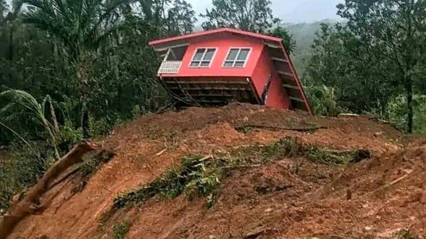 Zerstörung in Papua-Neuguinea