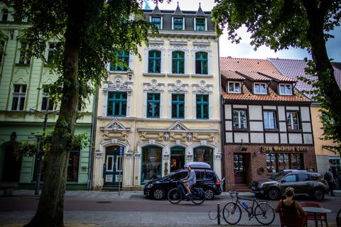 In Ueckermünde kommt es zur Stichwahl um das Amt des Bürgermeisters. (Archivbild) Foto: Jens Büttner/dpa-Zentralbild/ZB