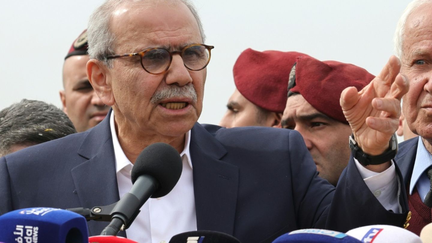 Libanons Regierungschef Nawaf Salam