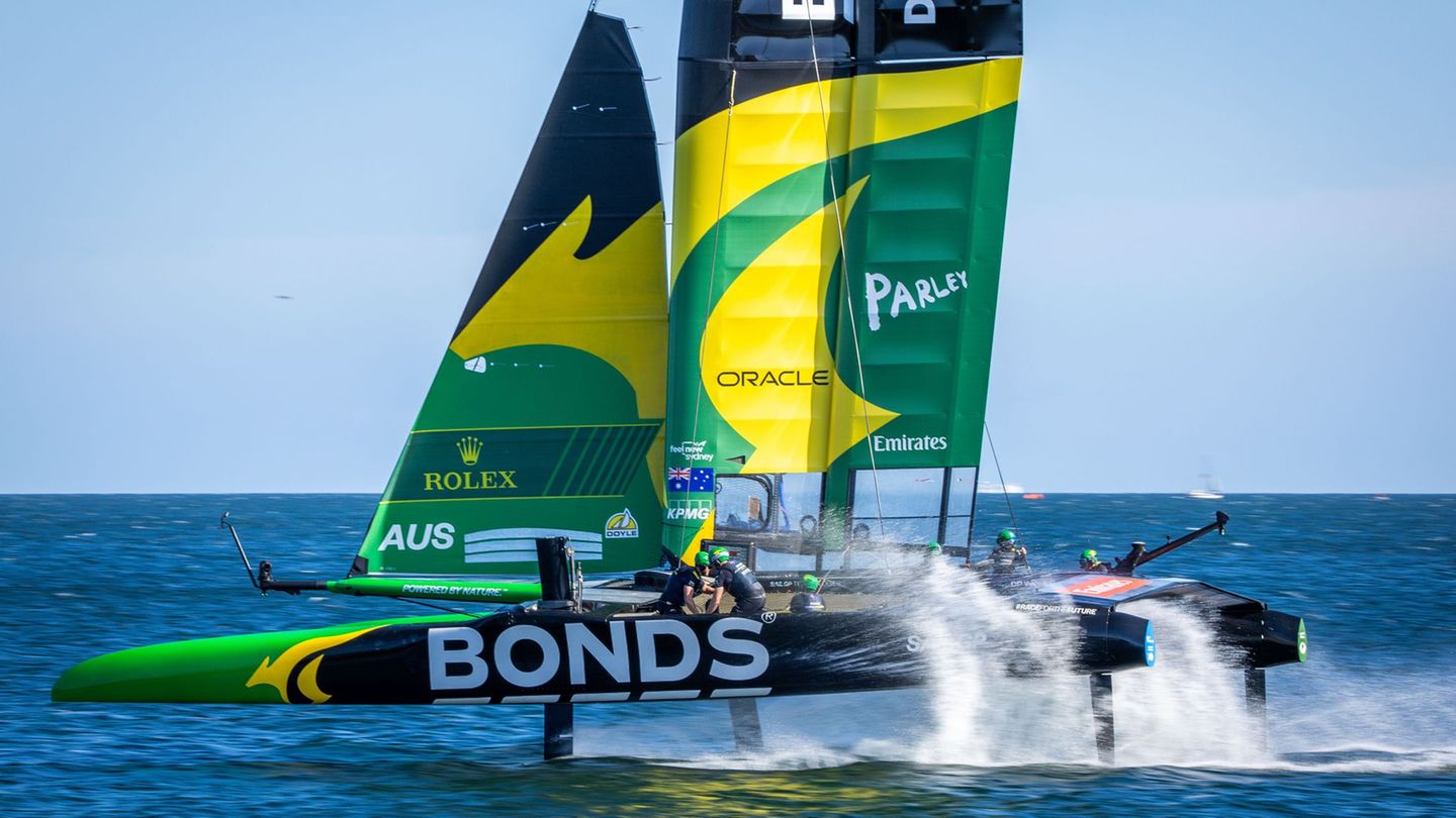 Segeln: SailGP: Australiens Rekordsieger gewinnen Premiere in Rio