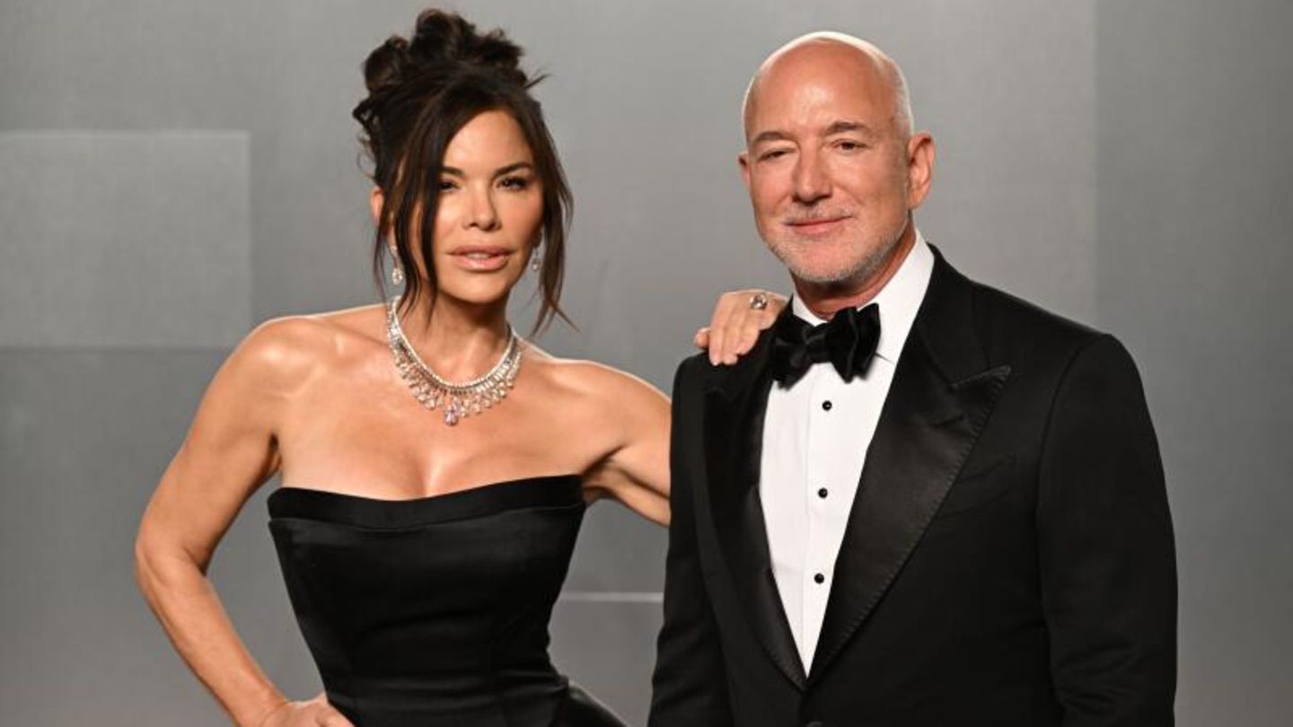 Lauren Sánchez Bezos und Ehemann Jeff