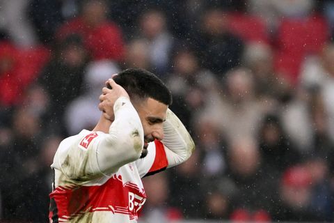 Unglücksrabe gegen den HSV: Stuttgarts Deniz Undav. Foto: Marijan Murat/dpa