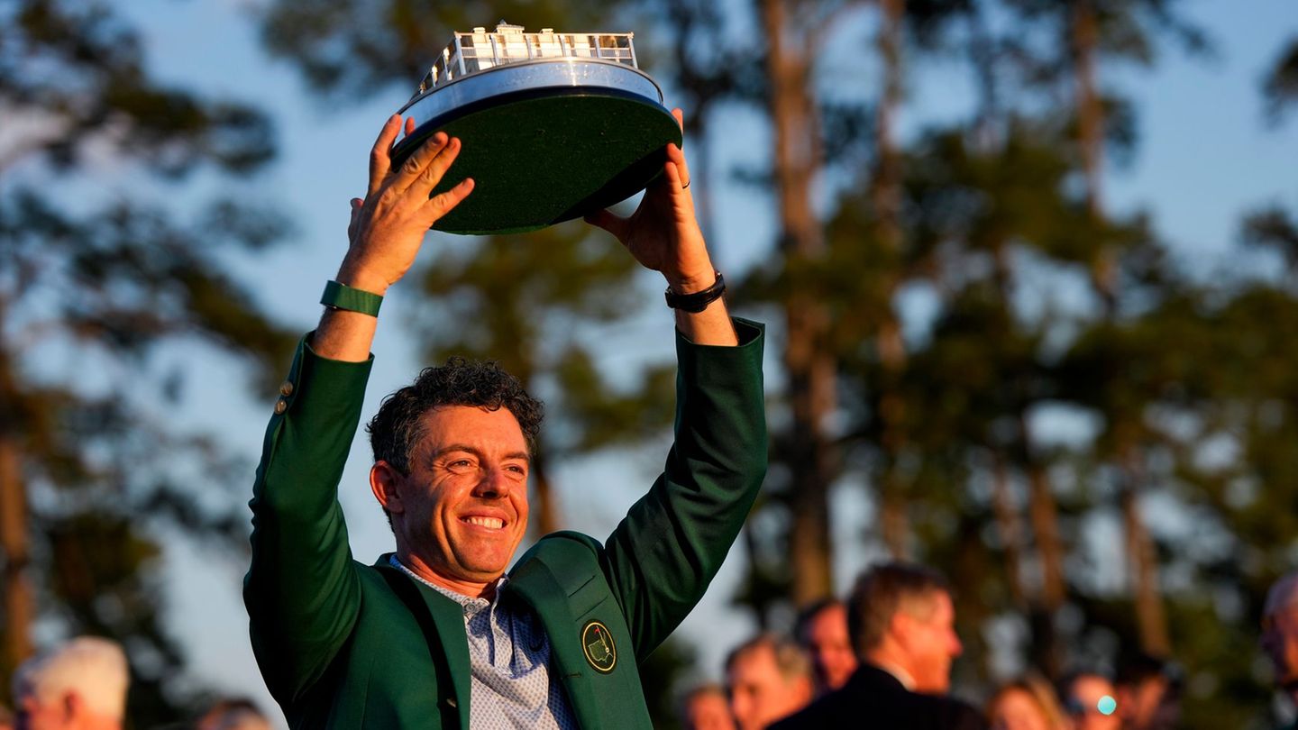 Golf-Turnier in Augusta: Drama bis zum Ende: McIlroy schreibt Masters-Geschichte