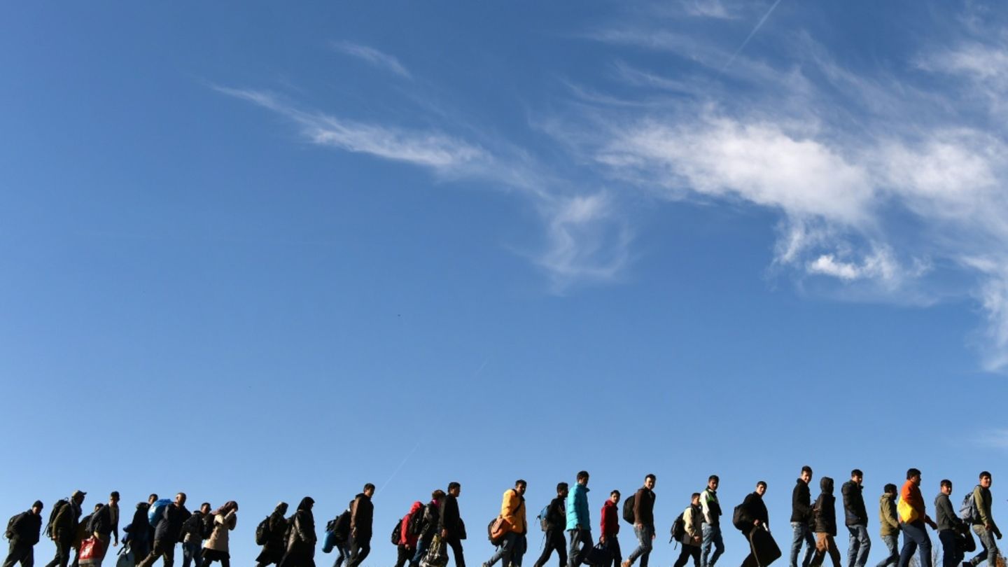 Flüchtlinge in Bayern im Jahr 2015