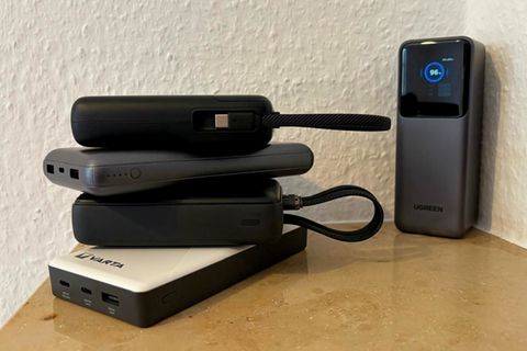 Powerbank Test: Fünf Powerbanks beliebter Hersteller
