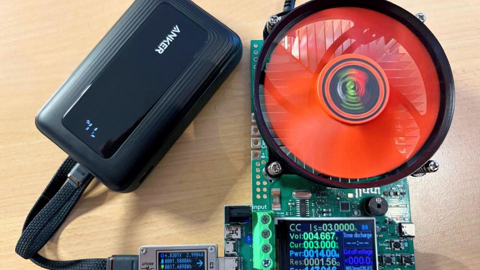 Powerbank Test: USB-Powermeter