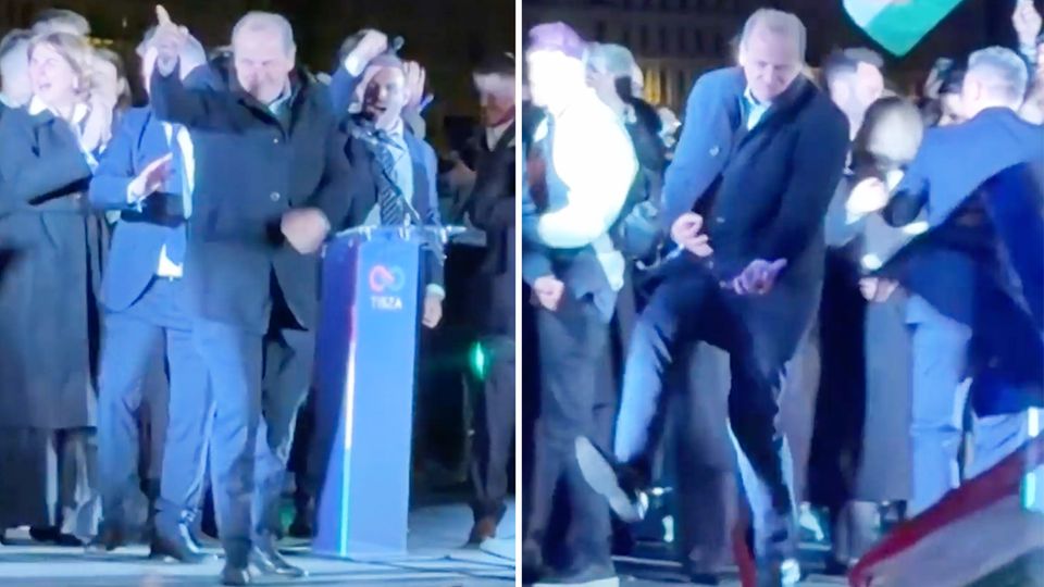 Künftiger Ungarn-Minister tanzt ungehemmt