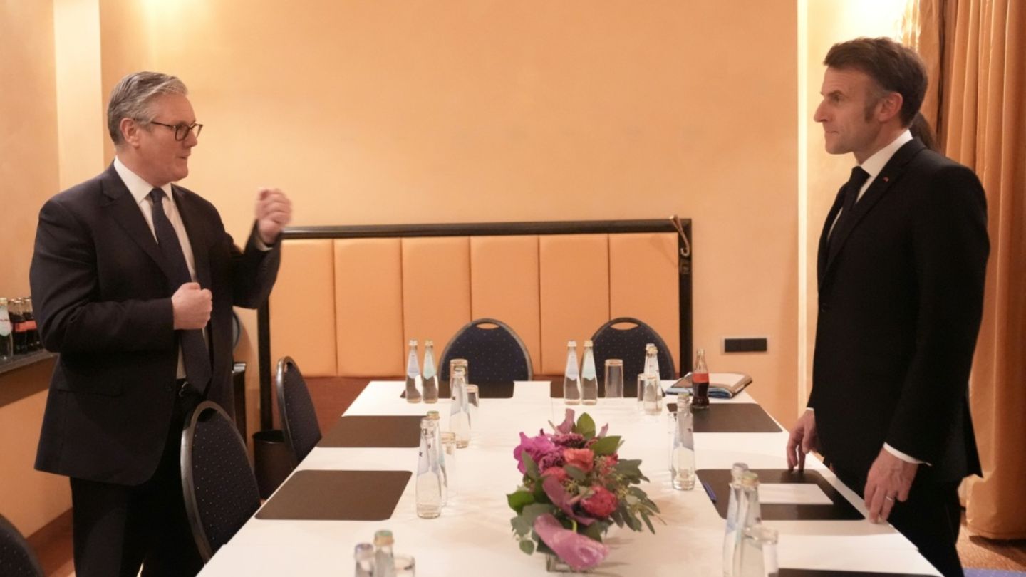 Keir Starmer und Emmanuel Macron