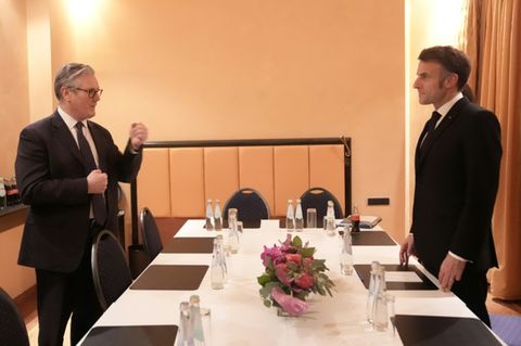 Keir Starmer und Emmanuel Macron