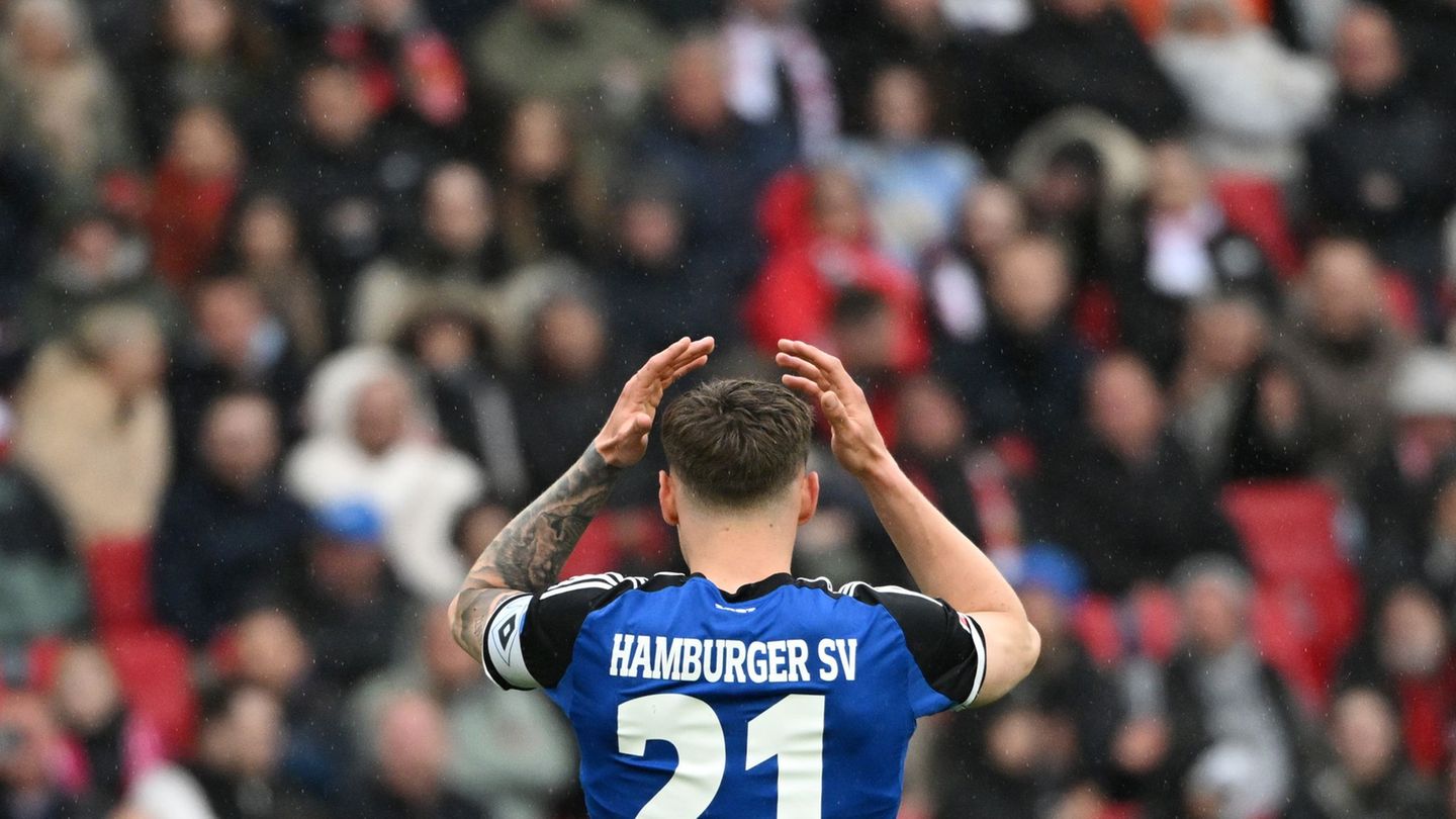 Hamburger Frust: Nicolai Remberg bei der Niederlage in Stuttgart. Foto: Marijan Murat/dpa
