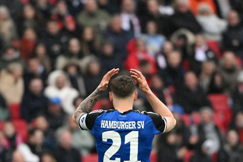 Hamburger Frust: Nicolai Remberg bei der Niederlage in Stuttgart. Foto: Marijan Murat/dpa