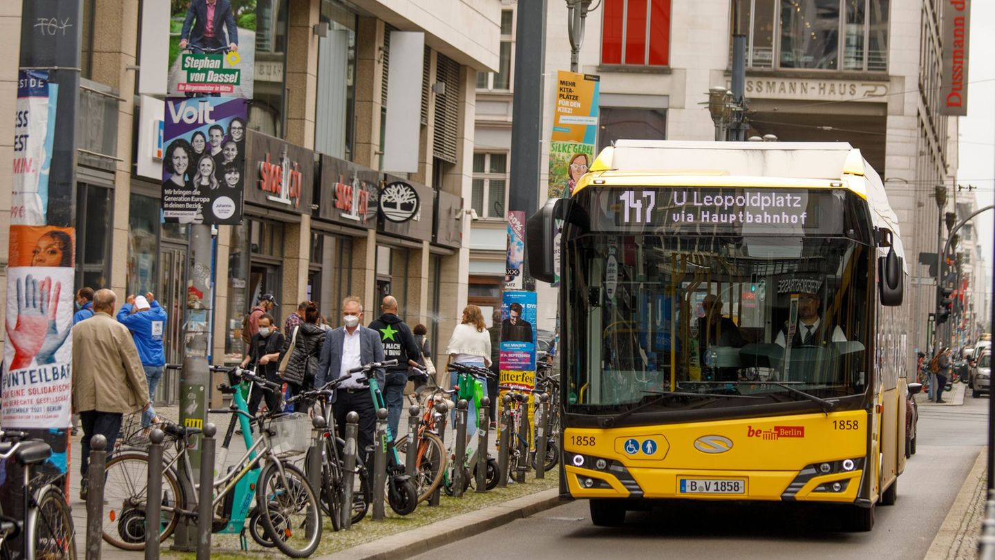 Die Linie 147 zwischen dem Ostbahnhof und dem Leopoldplatz war im vergangenen Jahr die langsamste ganzjährig verkehrende Buslini