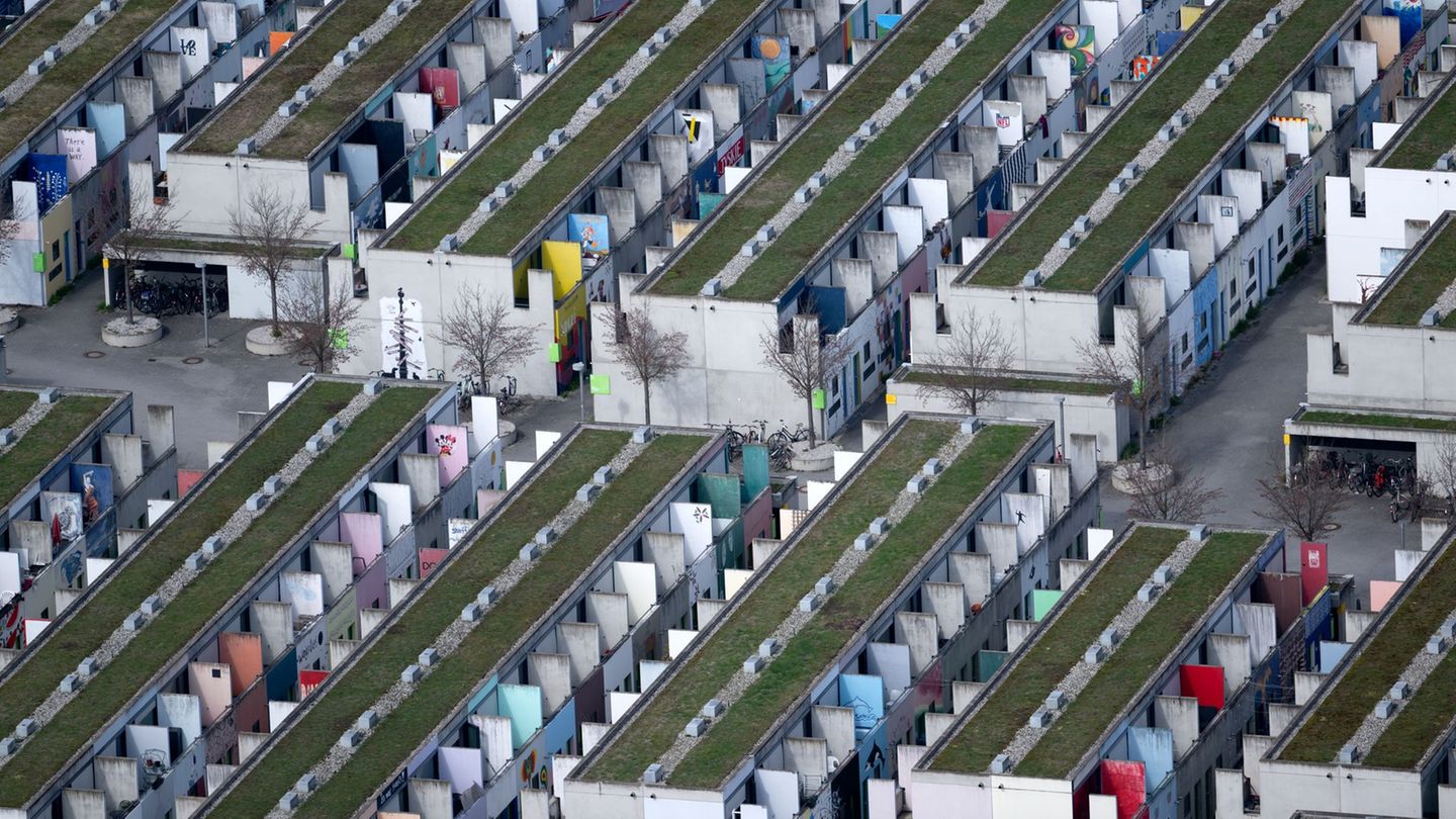 Wohnen in München ist besonders teuer - Wohnheimplätze begehrt. (Symbolbild) Foto: Sven Hoppe/dpa