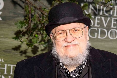 George R.R. Martin bei der Premiere des "Game of Thrones"-Spin-offs "A Knight of the Seven Kingdoms" in Berlin.