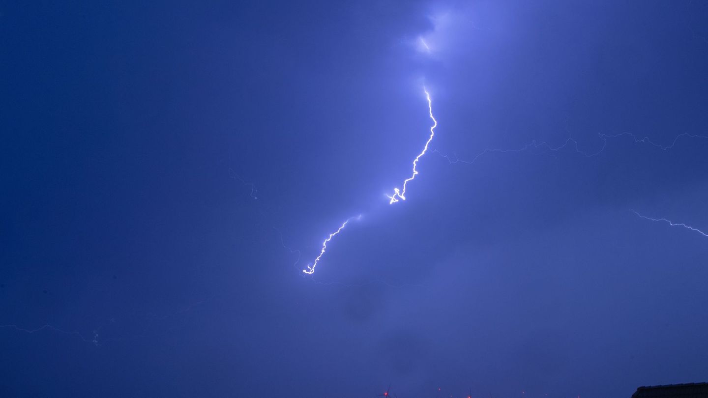 Bilanz: Deutlich weniger Blitze in Mecklenburg-Vorpommern als 2024