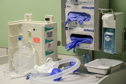 Ausrüstung in Krankenhaus