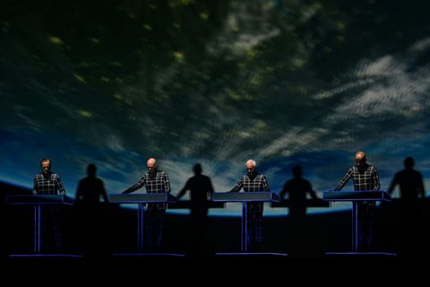 Kraftwerk-Auftritt in Frankreich 2022