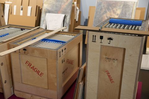 Wegen einer mehrjährigen Renovierung in den Kunstsammlungen Zwickau hat das Museum mehr als 100 Kunstwerke des Expressionisten M