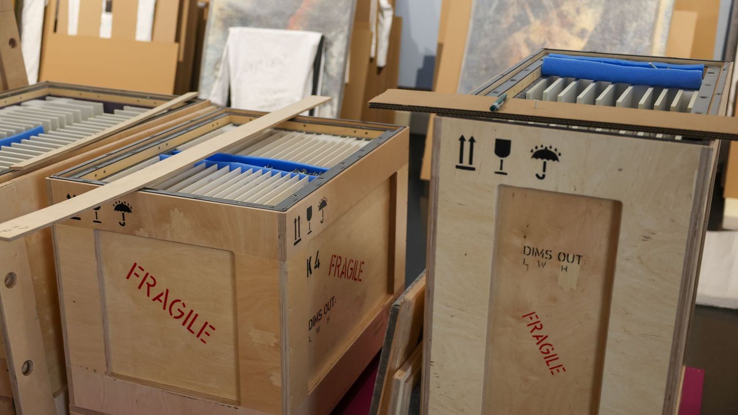 Wegen einer mehrjährigen Renovierung in den Kunstsammlungen Zwickau hat das Museum mehr als 100 Kunstwerke des Expressionisten M