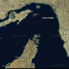 Ein Trackingvideo der Straße von Hormus