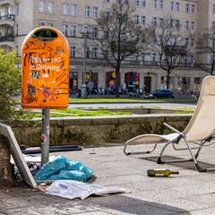 Mülleimer Berlin Tourismus