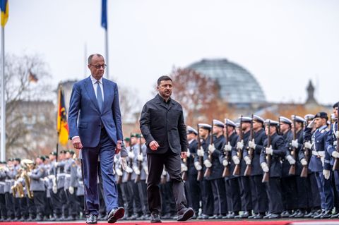 Deutsch-ukrainische Regierungskonsultationen Foto: Michael Kappeler/dpa