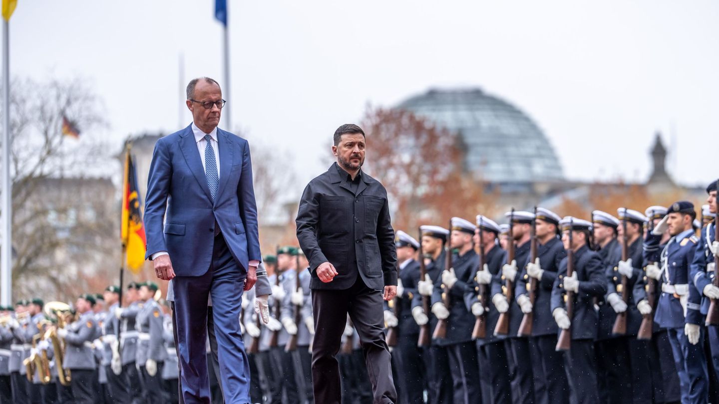 Deutsch-ukrainische Regierungskonsultationen Foto: Michael Kappeler/dpa