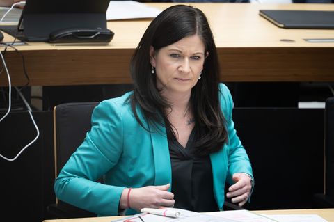 Bildungs- und Familiensenatorin Katharina Günther-Wünsch (CDU) wehrt sich gegen Vorwürfe wegen einer Äußerung im Abgeordnetenhau