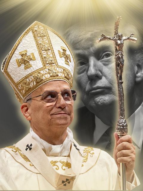 Papst Leo XIV. (l.) und Donald Trump tragen ihre Meinungsverschiedenheiten in aller Öffentlichkeit aus