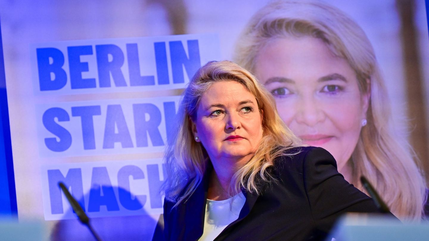 Kristin Brinker ist Spitzenkandidatin der Berliner AfD für die Wahl zum Abgeordnetenhaus am 20. September. Foto: Sebastian Chris