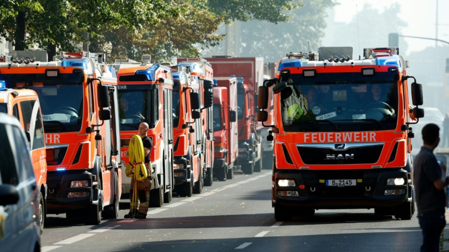 Feuerwehreinsatz in Berlin
