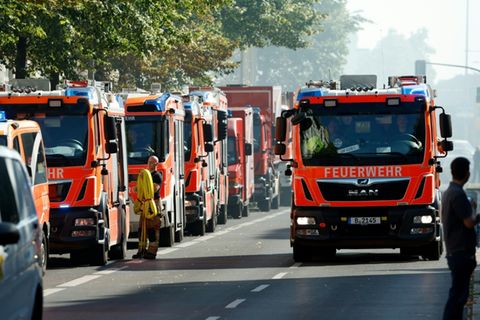 Feuerwehreinsatz in Berlin