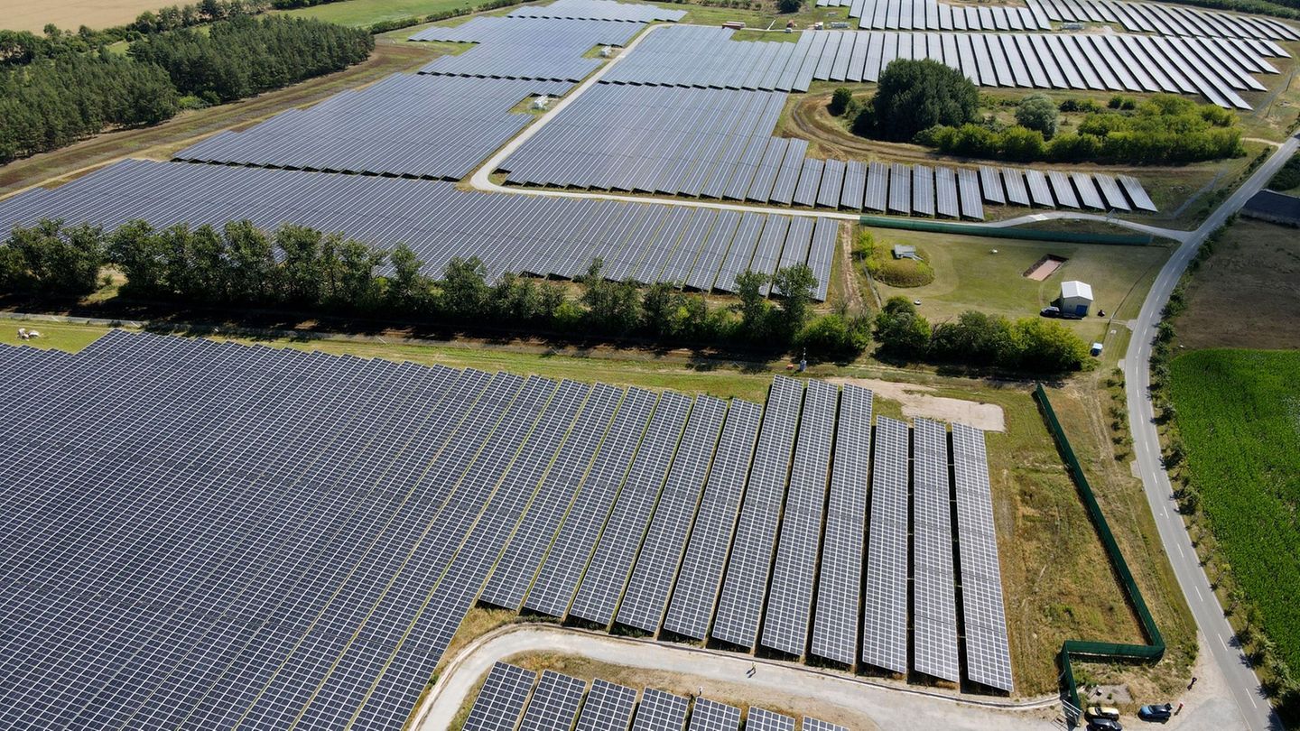 Mecklenburg-Vorpommern will ertragreiche Äcker nicht mehr mit Solaranlagen überbauen lassen. (Archivbild) Foto: Bernd Wüstneck/d