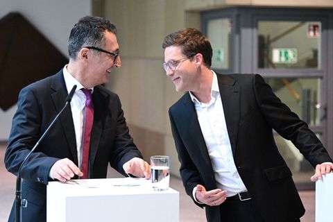 In den Sondierungen ist hart gerungen worden, nun habe man ein gutes Ergebnis erreicht, wie die Verhandlungsführer der Koalition