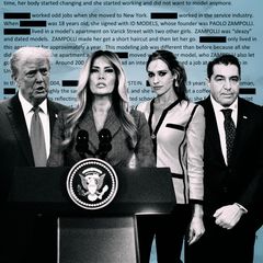 Melania Trump, Donald Trump, Amanda Ungaro und Paolo Zampolli