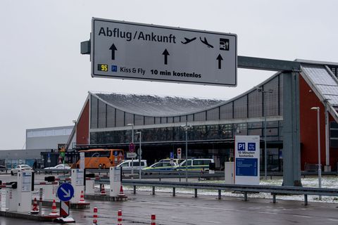 Der Memminger Flughafen. (Archivbild) Foto: Stefan Puchner/dpa