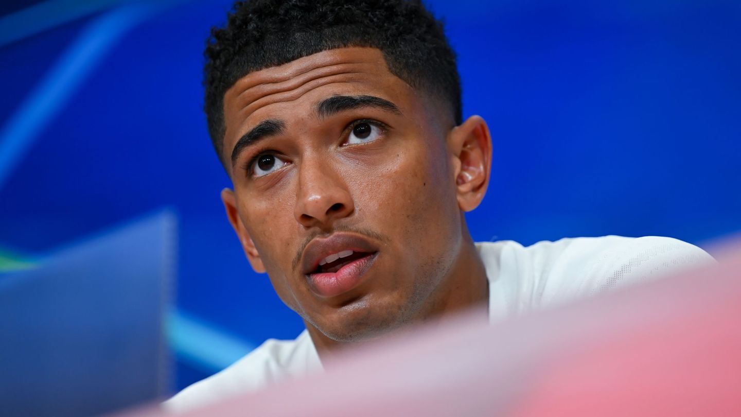 Jude Bellingham sieht das Viertelfinal-Rückspiel als Finale. Foto: Sven Hoppe/dpa