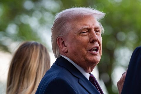 Laut eigener Überzeugung gesund dank Fanta, Cola und Co: Donald Trump.