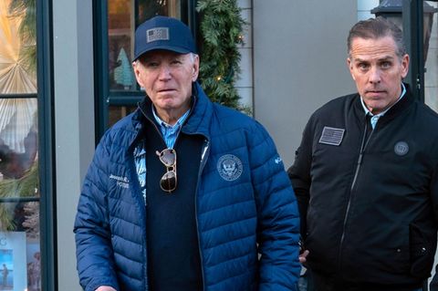 Hunter Biden mit seinem Vater Joe Biden