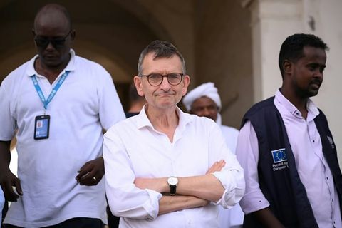 Volker Perthes im April 2023 im Sudan