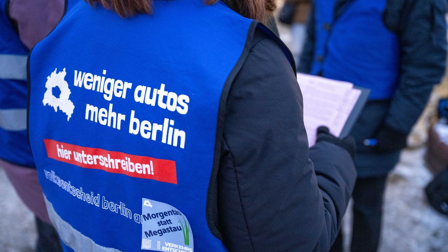 Die Initiative "Berlin autofrei" hat nur noch gut drei Wochen Zeit, Unterschriften für einen Volksentscheid zu sammeln. (Archivb