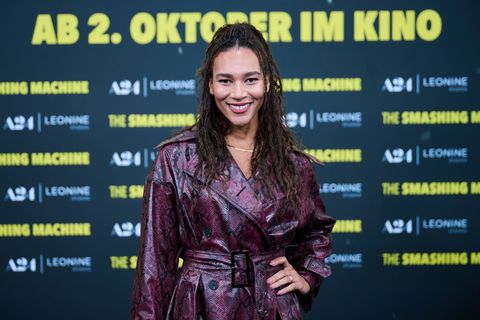 Marie Mouroum schaffte es im vergangenen Jahr bis ins Viertelfinale von "Let's Dance". (Archivbild) Foto: Annette Riedl/dpa