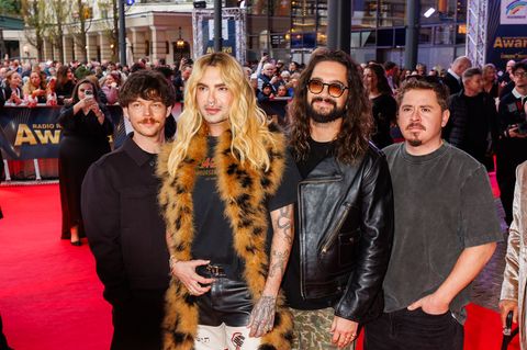 Die Band Tokio Hotel holte sich den Radio Regenborgen Award ab. Danach sei es dann im Hotelzimmer wild geworden, erzählten Bill