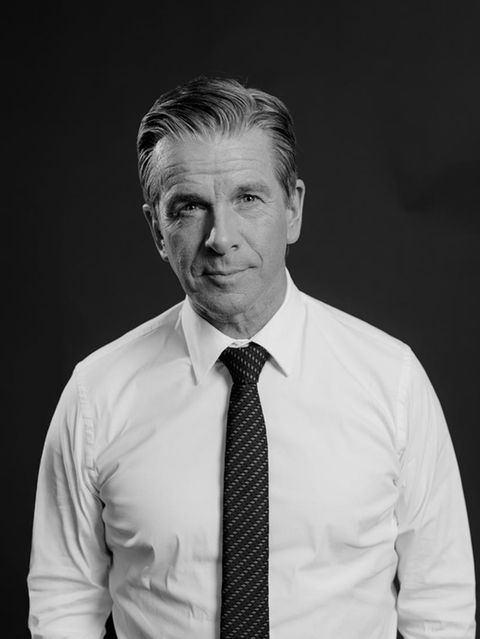 Portrait Markus Lanz mit Hemd und Kravatte