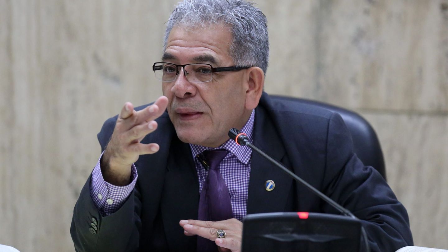 Miguel Ángel Gálvez führte als Richter brisante Verhandlungen, etwa gegen den früheren Präsidenten Guatemalas Otto Perez Molina.
