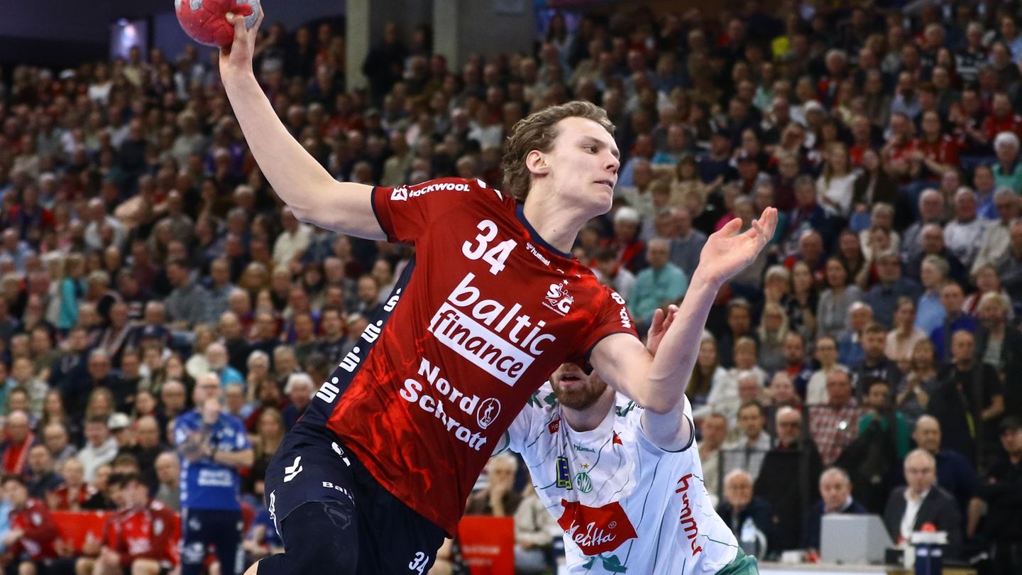 Thilo Knutzen wird von der SG Flensburg-Handewitt nach Schweden ausgeliehen. (Archivbild) Foto: Michael Hundt/dpa