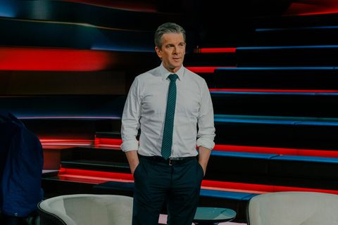 Markus Lanz steht auf der Bühne