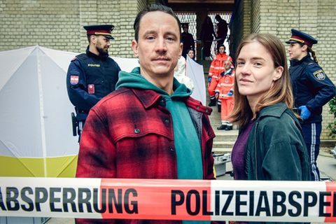Laurence Rupp und Miriam Fussenegger drehen aktuell ihre erste "Tatort"-Episode.
