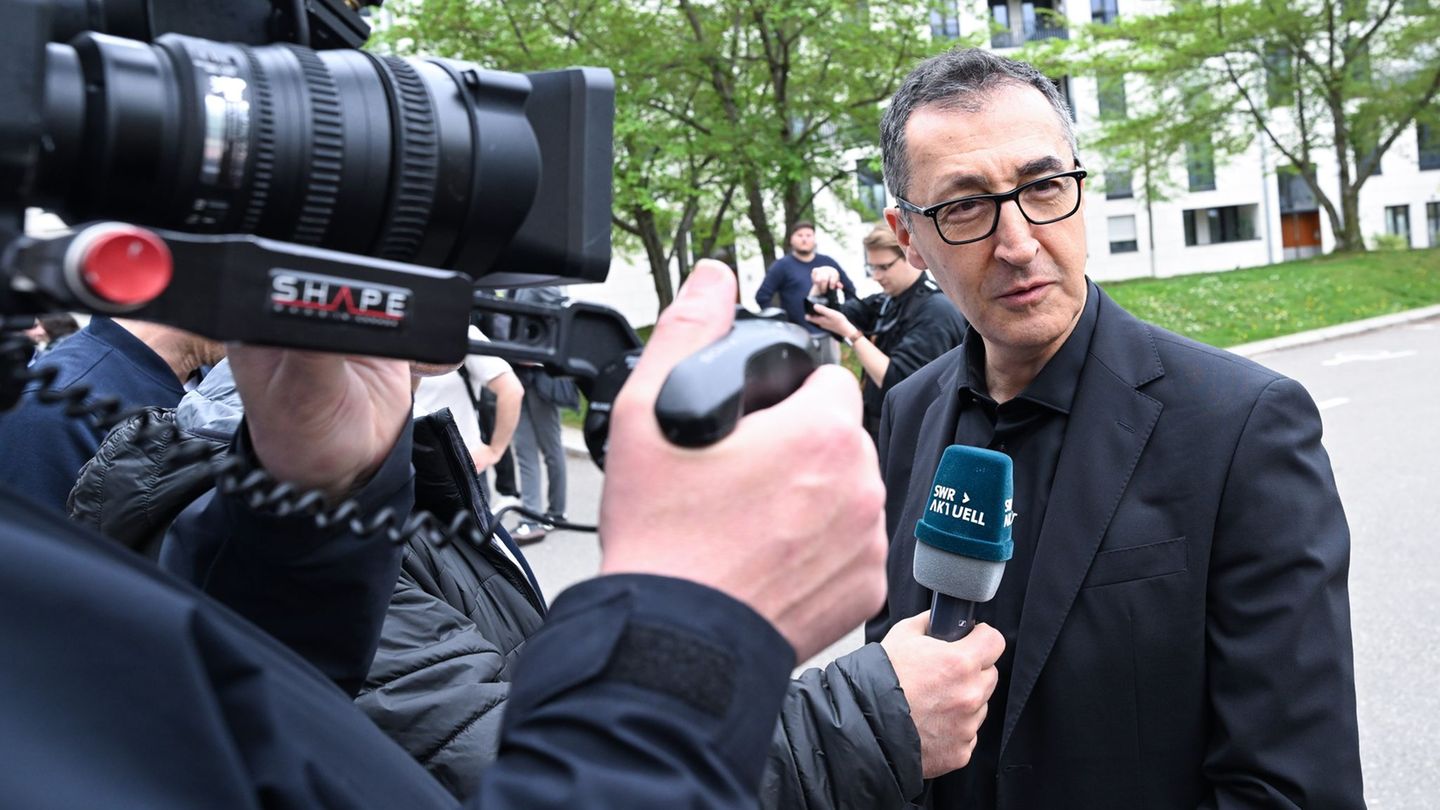 Diese Personalie ist unstrittig: Özdemir soll Regierungschef werden. Foto: Bernd Weißbrod/dpa